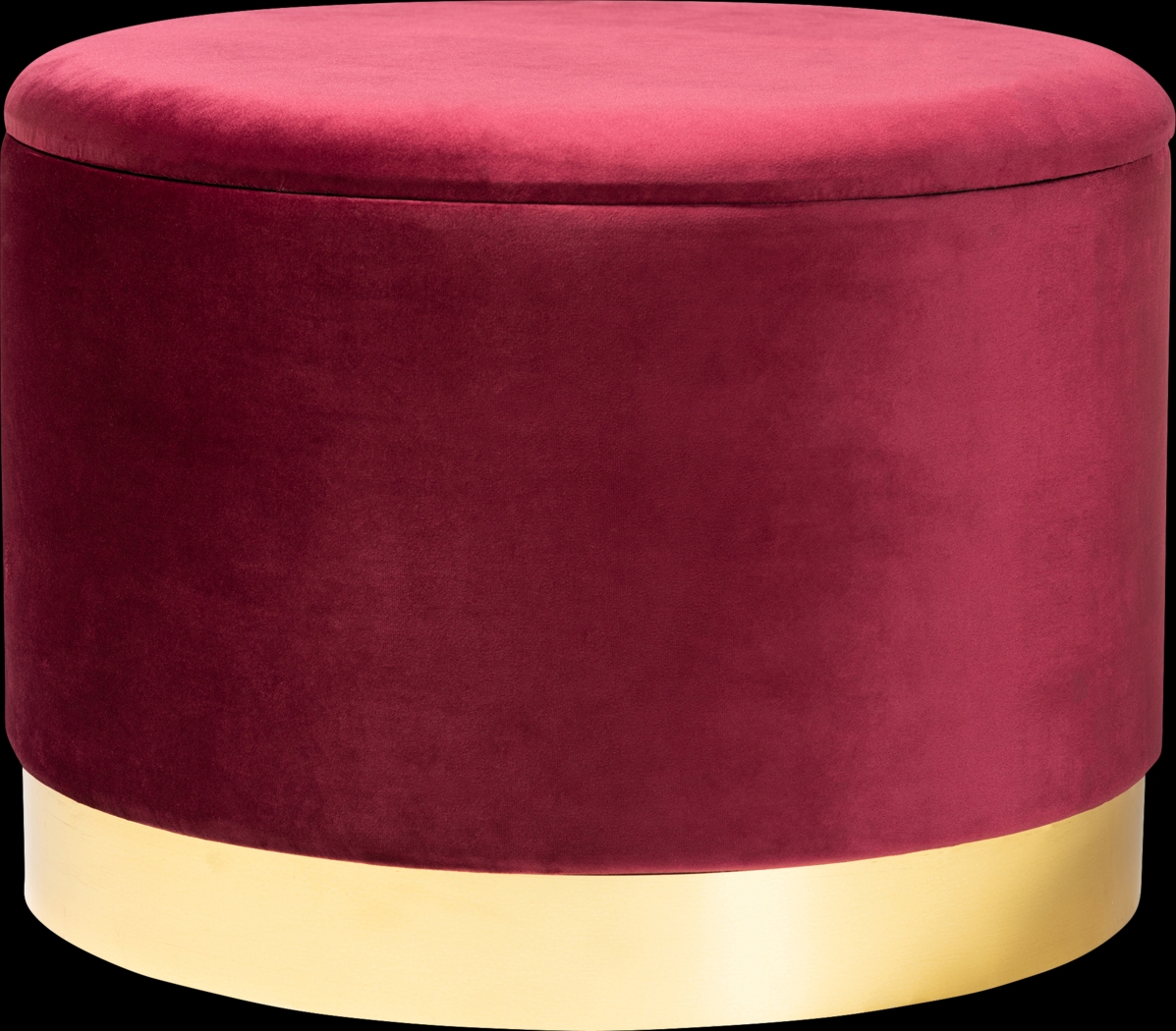 Ailanthus Red Ottoman - Thumbnail - Image 1