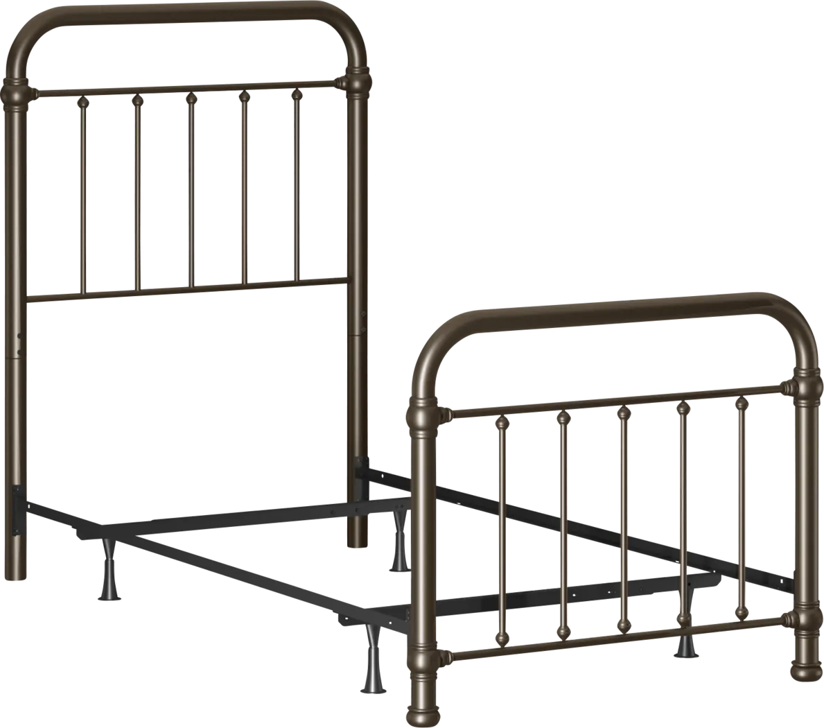 Aileene Bronze Twin Bed - Thumbnail - Image 6