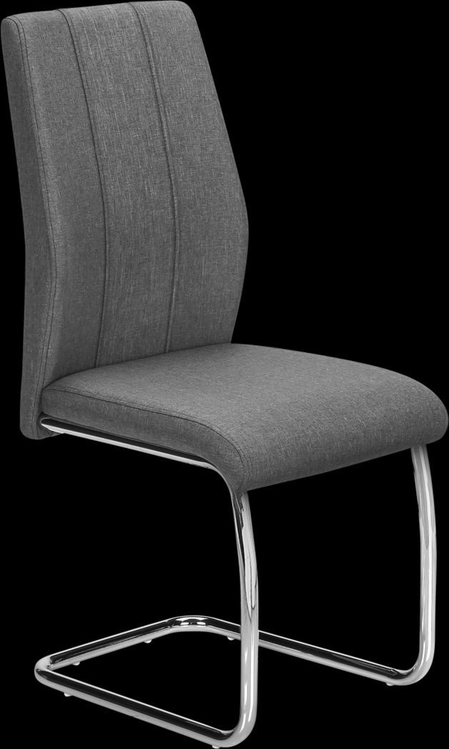 Ailen Gray Side Chair, Set of 2 - Thumbnail - Image 3