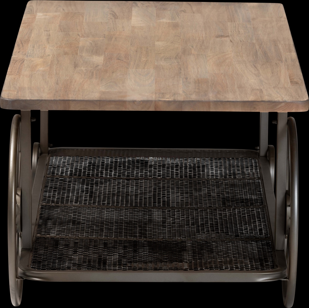 Aileswood Beige Cocktail Table - Thumbnail - Image 3