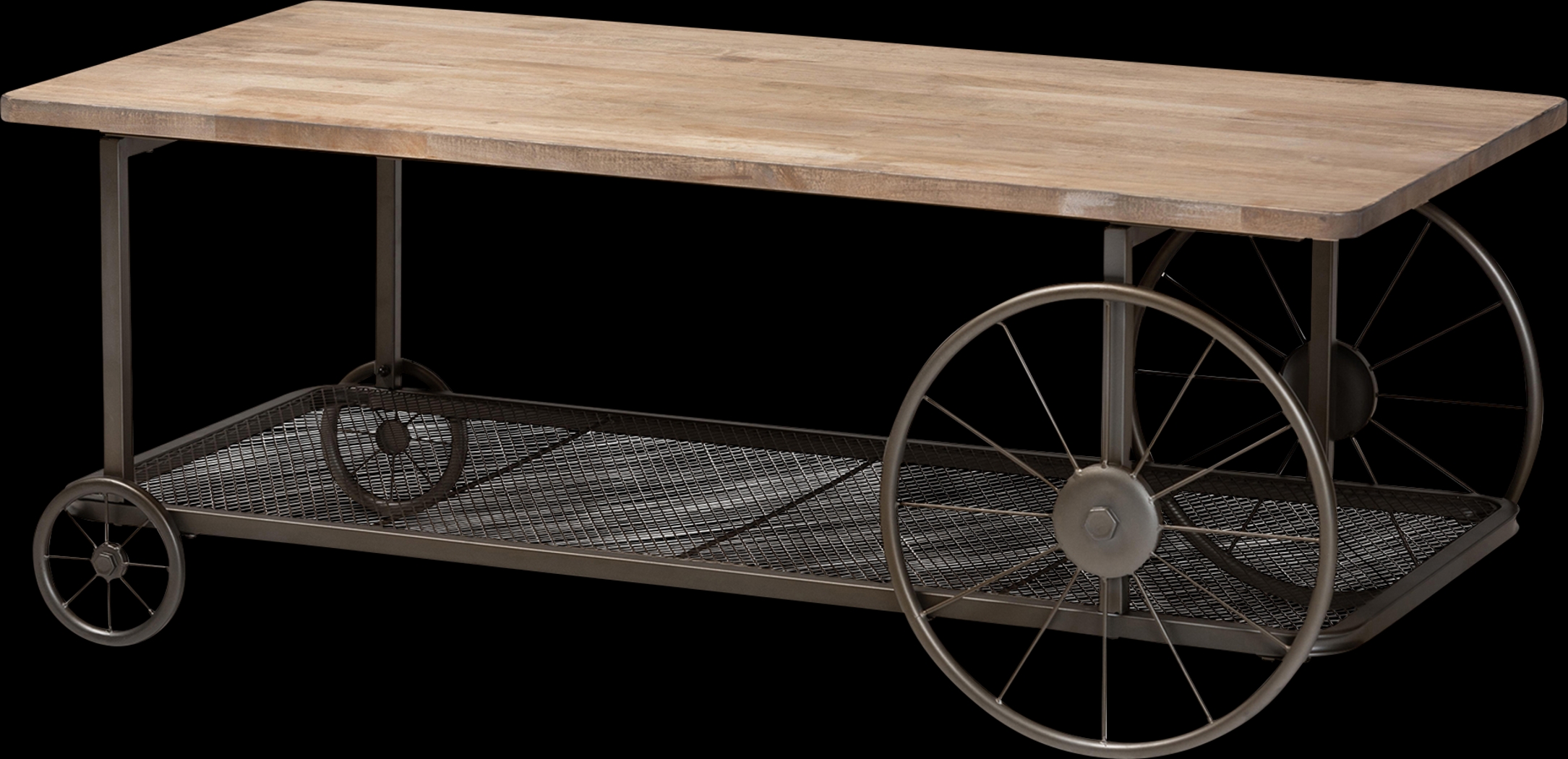 Aileswood Beige Cocktail Table - Thumbnail - Image 1