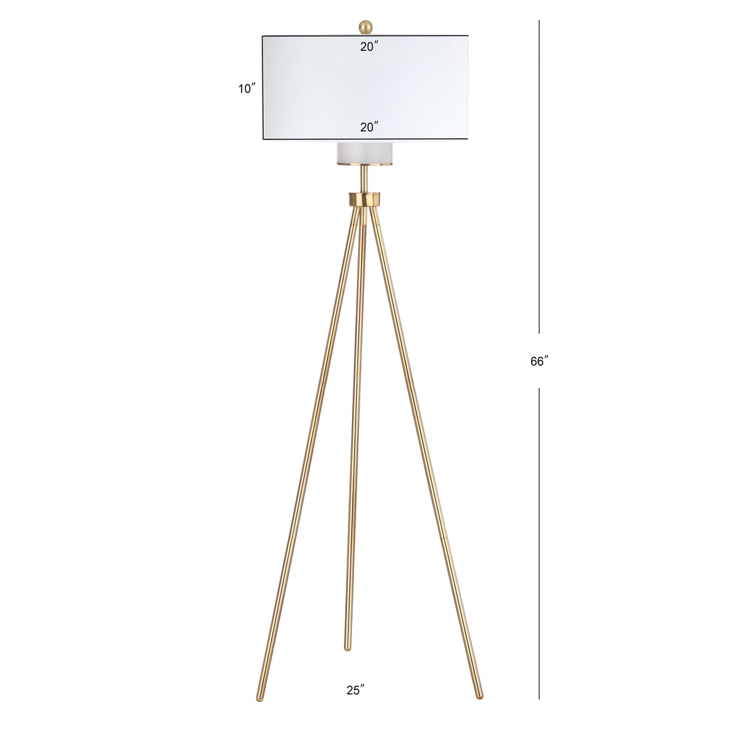 Ailey Street Gold Floor Lamp - Thumbnail - Image 2