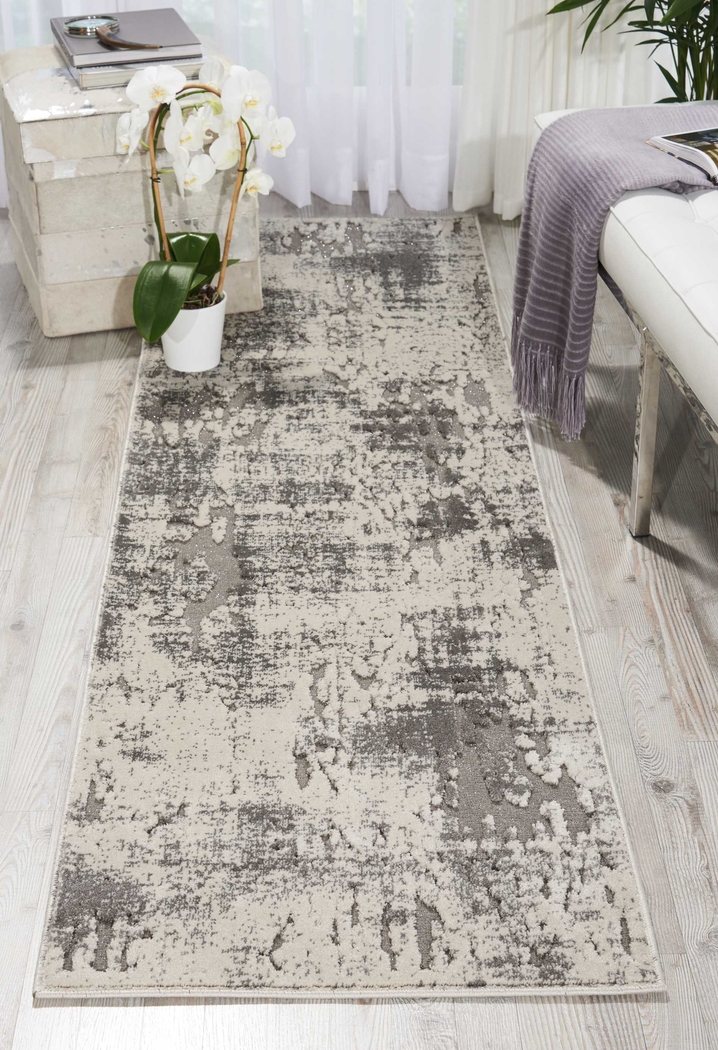Ailine Ivory 2'2 x 7'6 Runner Rug - Thumbnail - Image 4
