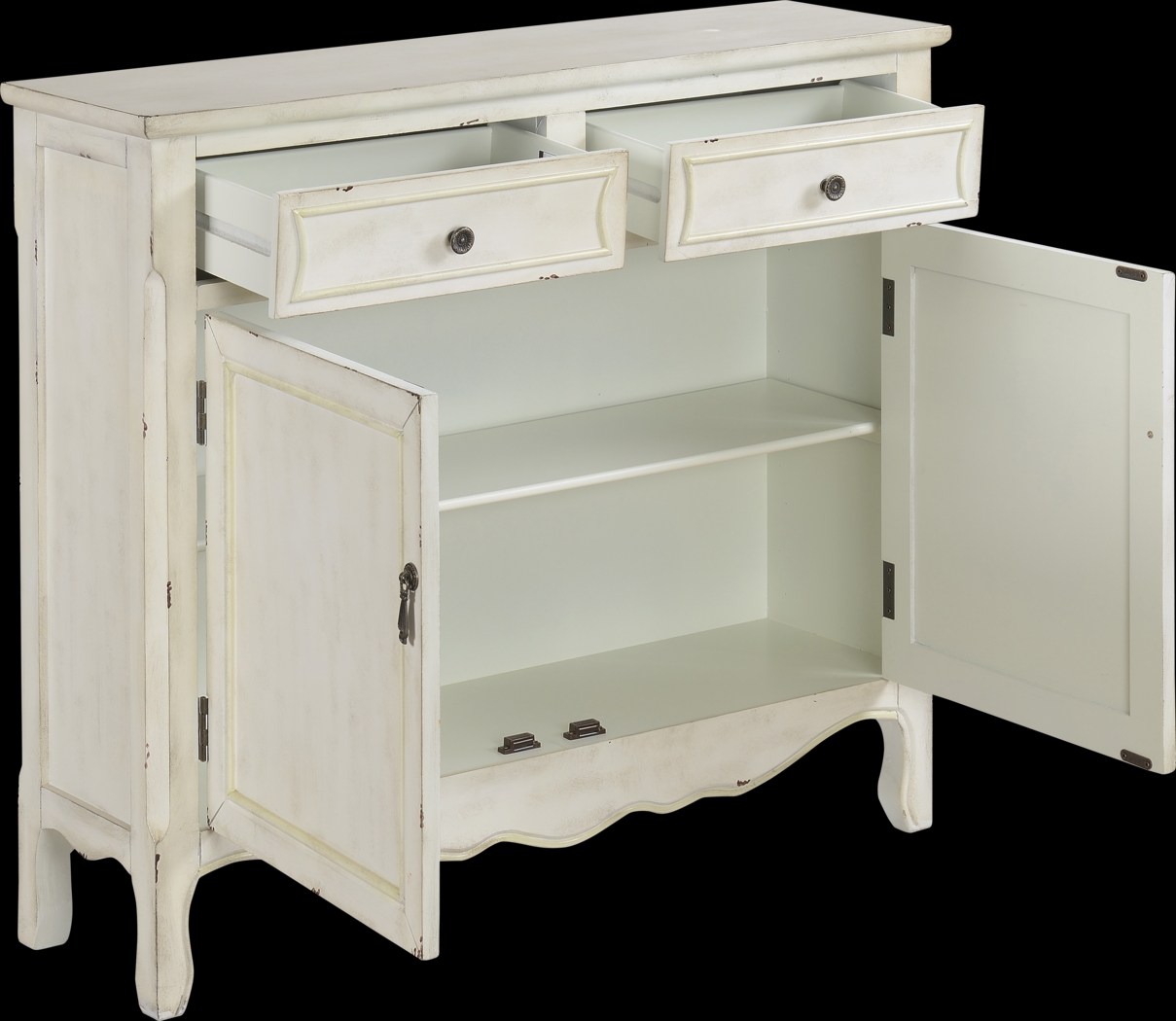 Ailor White Accent Cabinet - Thumbnail - Image 3