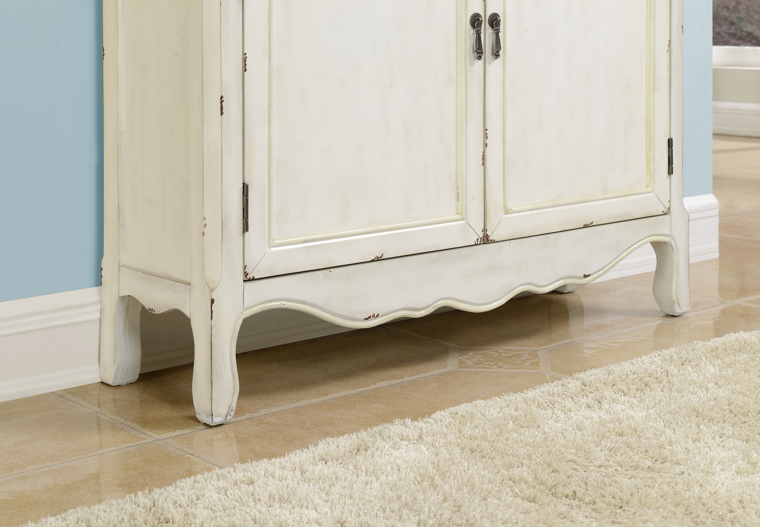 Ailor White Accent Cabinet - Thumbnail - Image 4