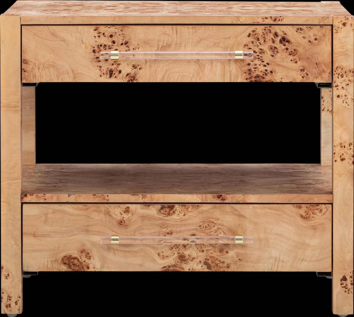 Ailshie I Brown Nightstand - Thumbnail - Image 3