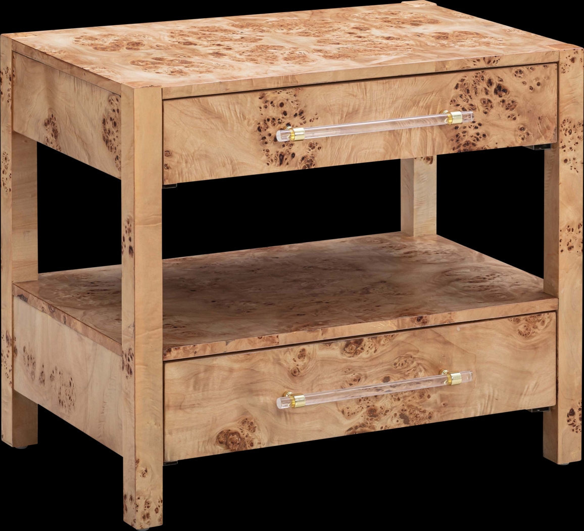 Ailshie I Brown Nightstand - Thumbnail - Image 1