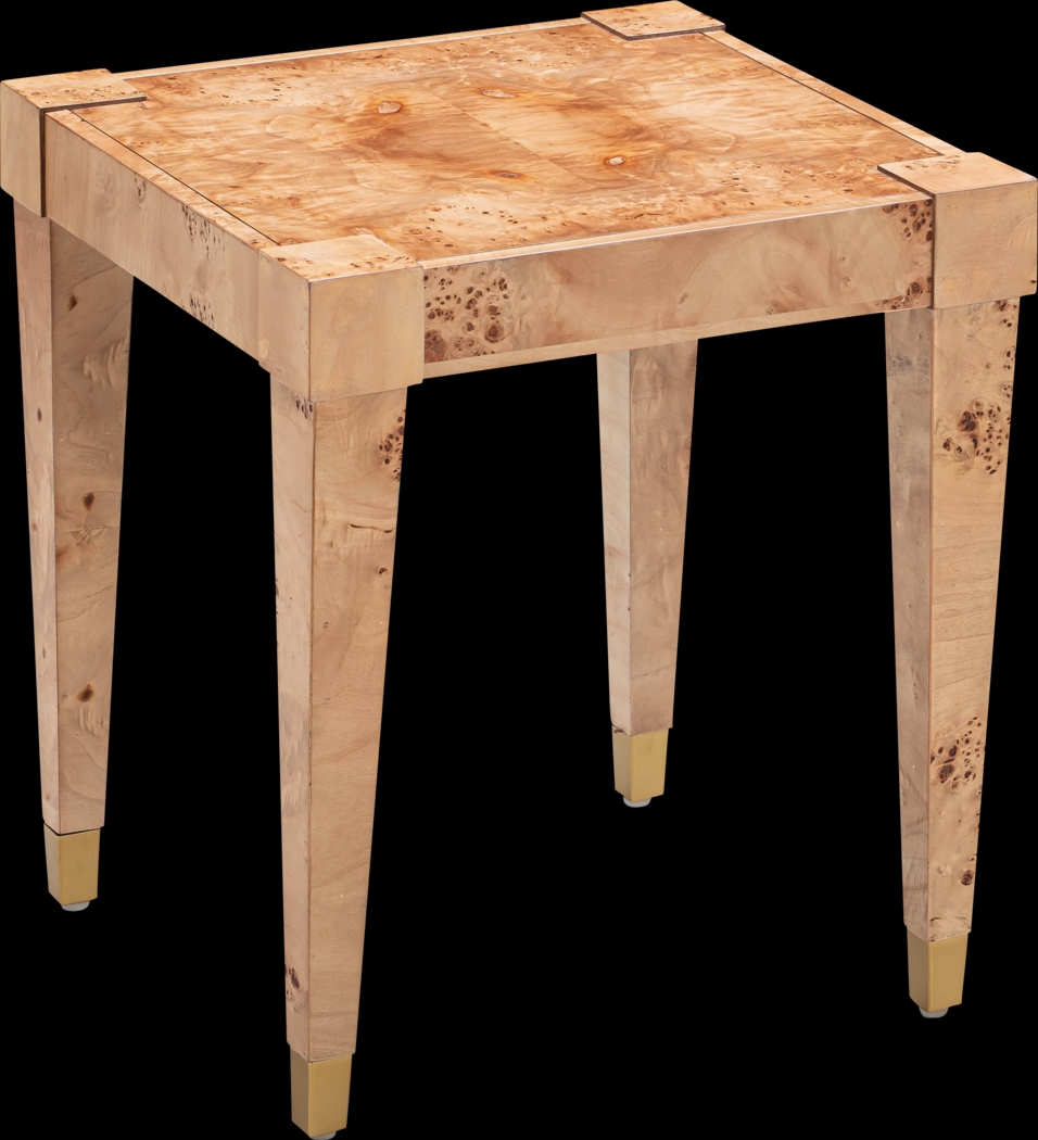 Ailshie II Brown End Table - Thumbnail - Image 1