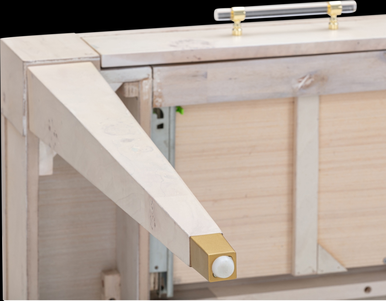 Ailshie III White Desk - Thumbnail - Image 6