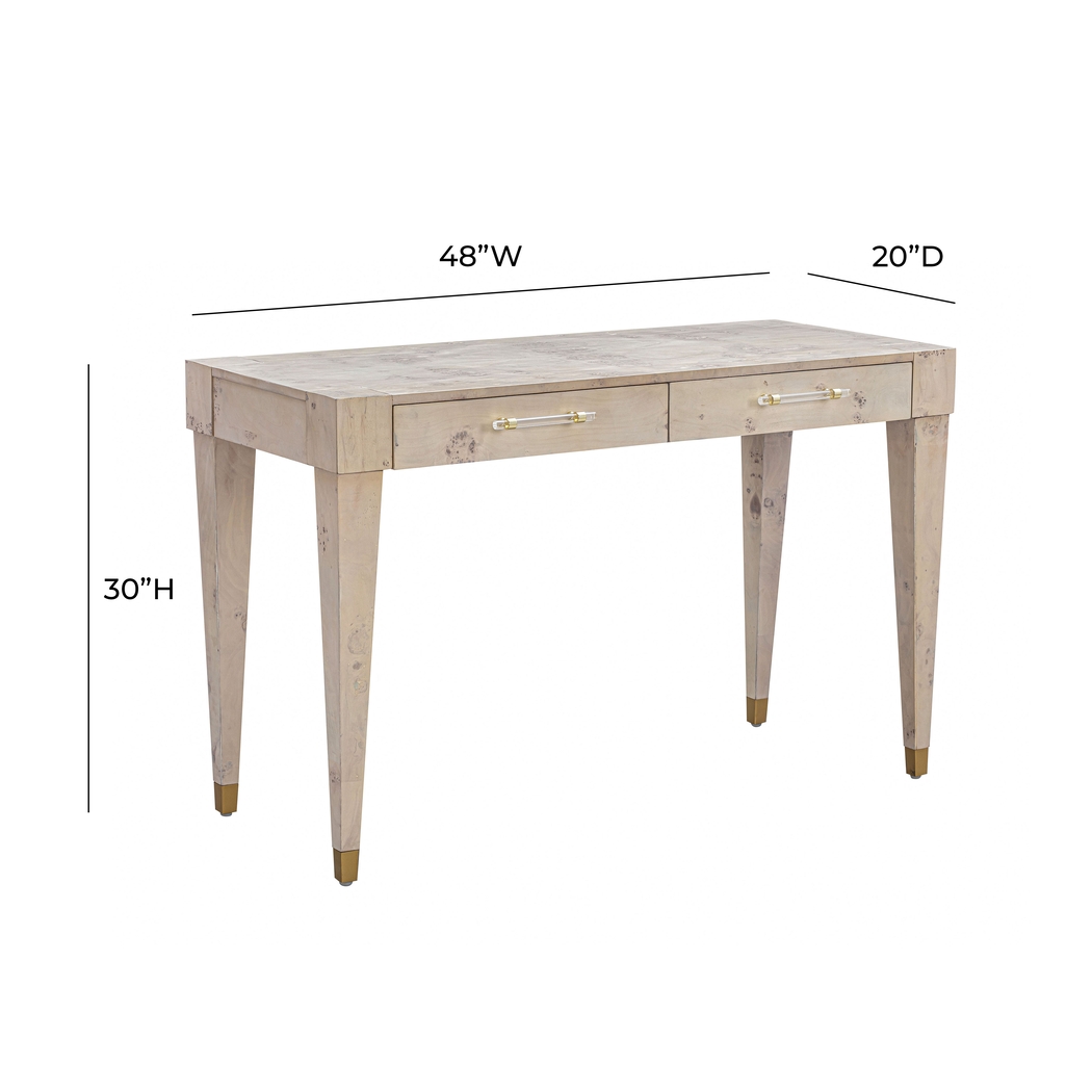Ailshie III White Desk - Thumbnail - Image 9