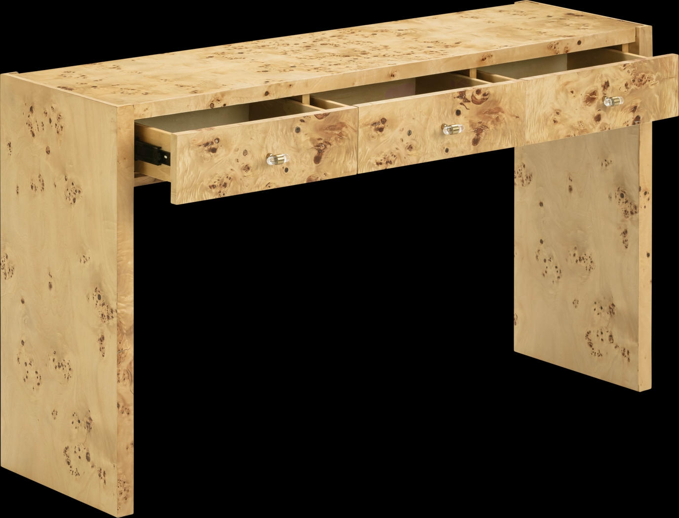 Ailshie VI Natural Console Table - Thumbnail - Image 6