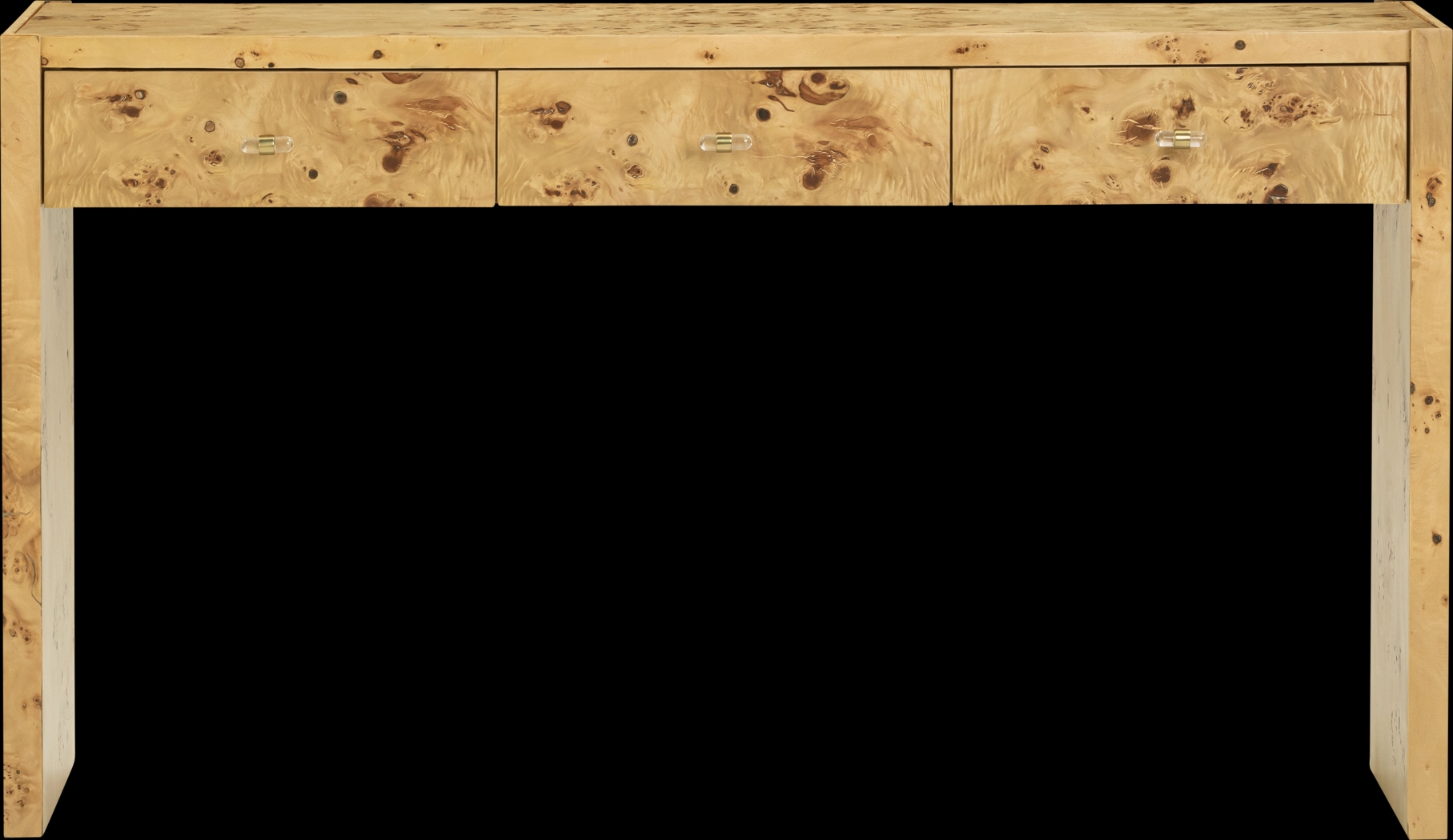 Ailshie VI Natural Console Table - Thumbnail - Image 1