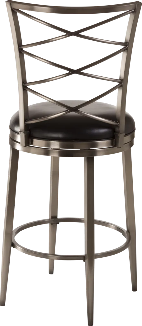 Aimua Black Swivel Barstool - Thumbnail - Image 5