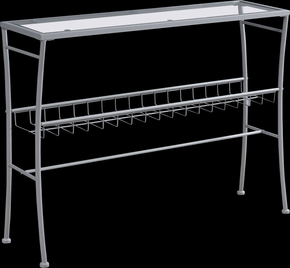 Ainlay Silver Console Table - Thumbnail - Image 1
