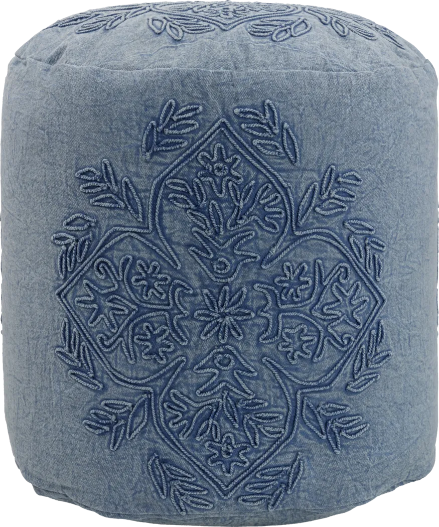 Aintree Denim Ottoman - Thumbnail - Image 3