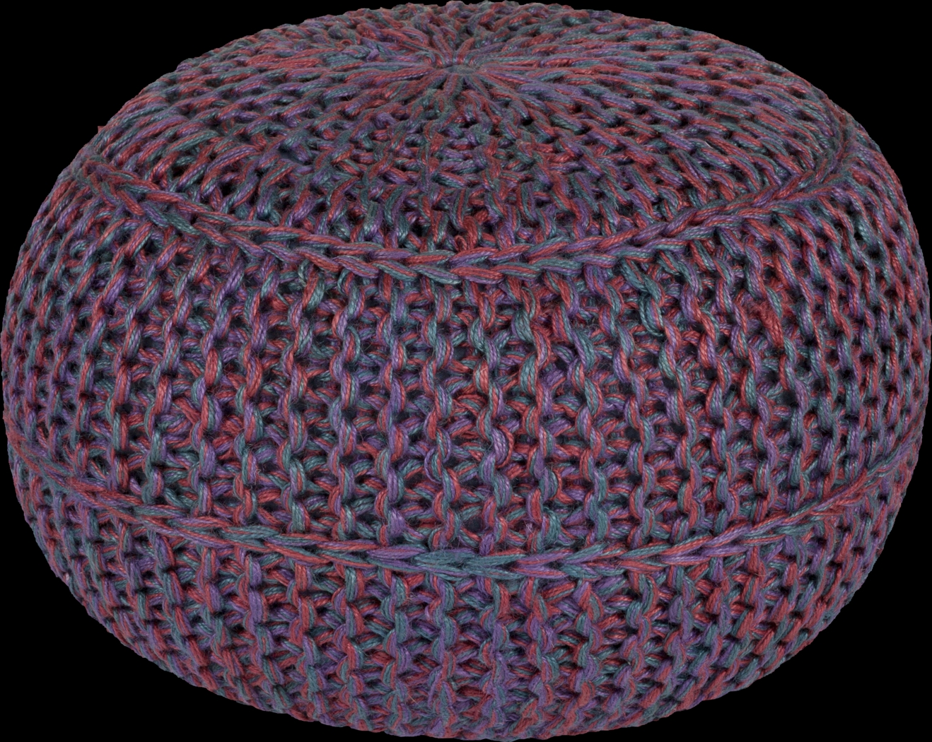 Airdrie Garnet Ottoman - Thumbnail - Image 1