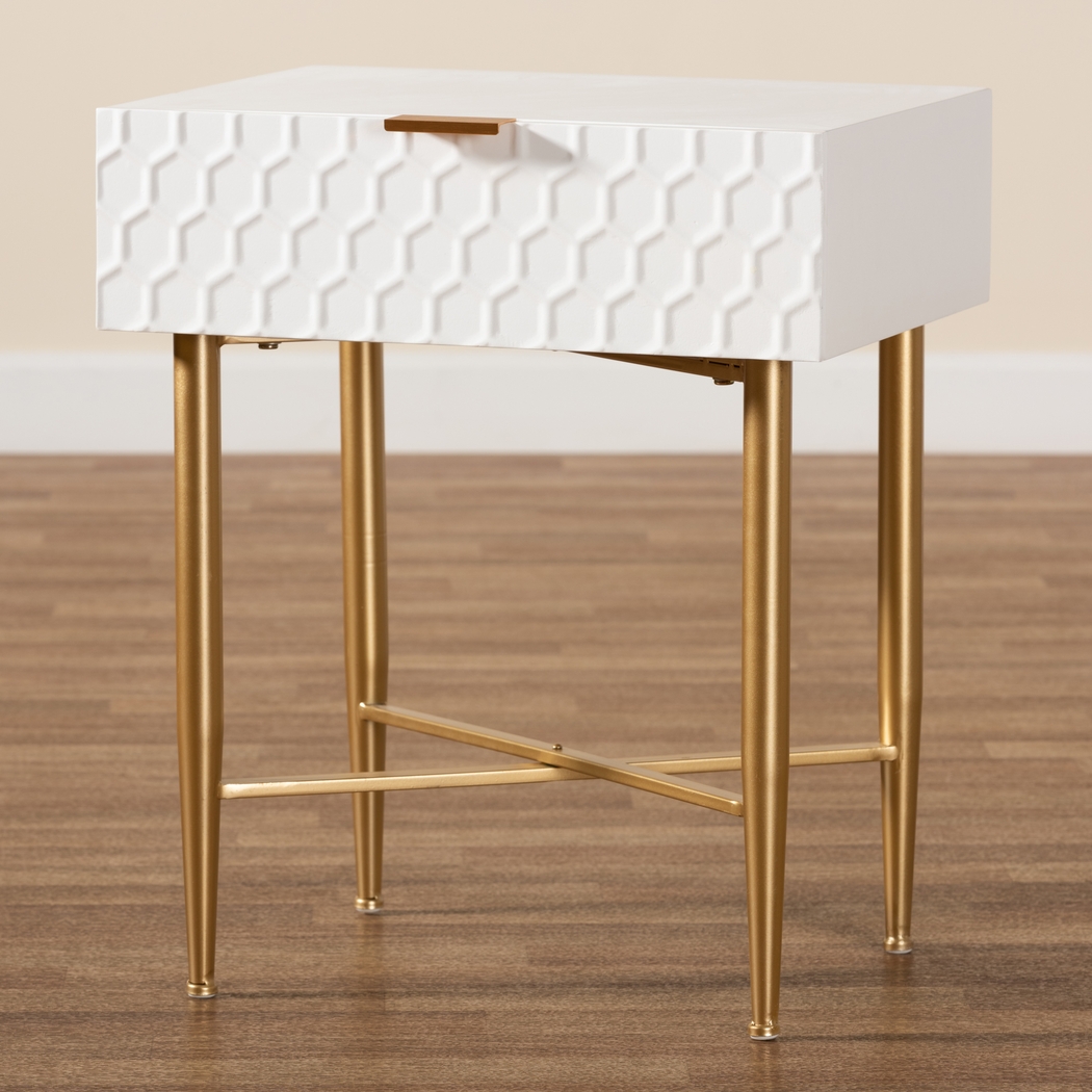 Airdrome White Nightstand - Thumbnail - Image 7