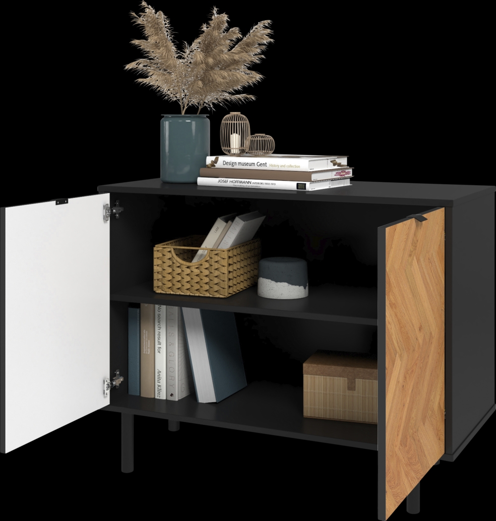 Airedale I Black Accent Cabinet - Thumbnail - Image 3