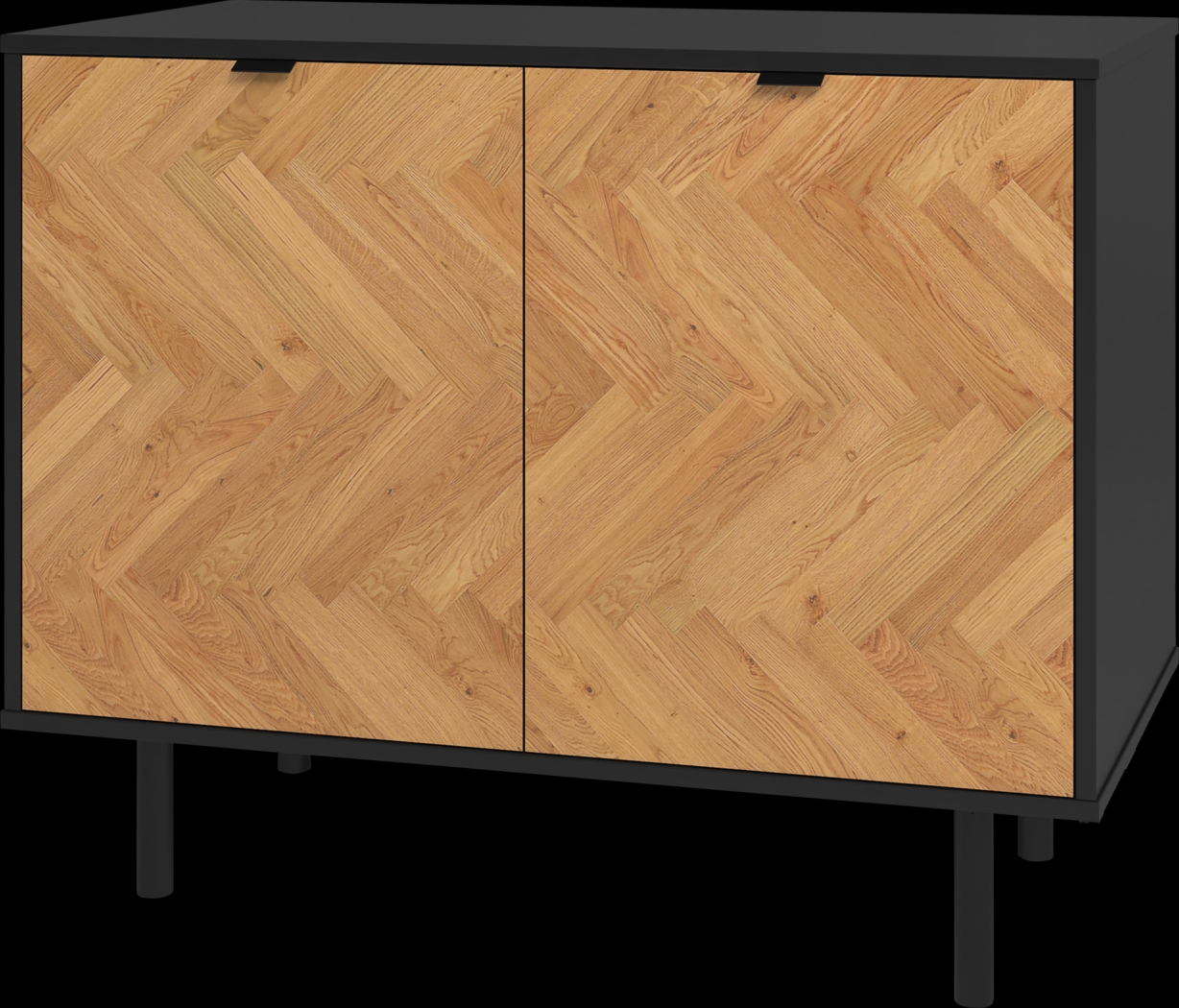 Airedale I Black Accent Cabinet - Thumbnail - Image 1