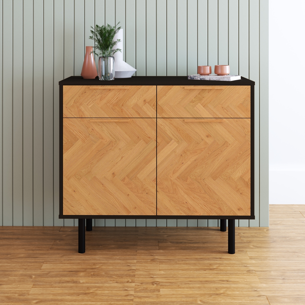 Airedale I Black Sideboard - Thumbnail - Image 2
