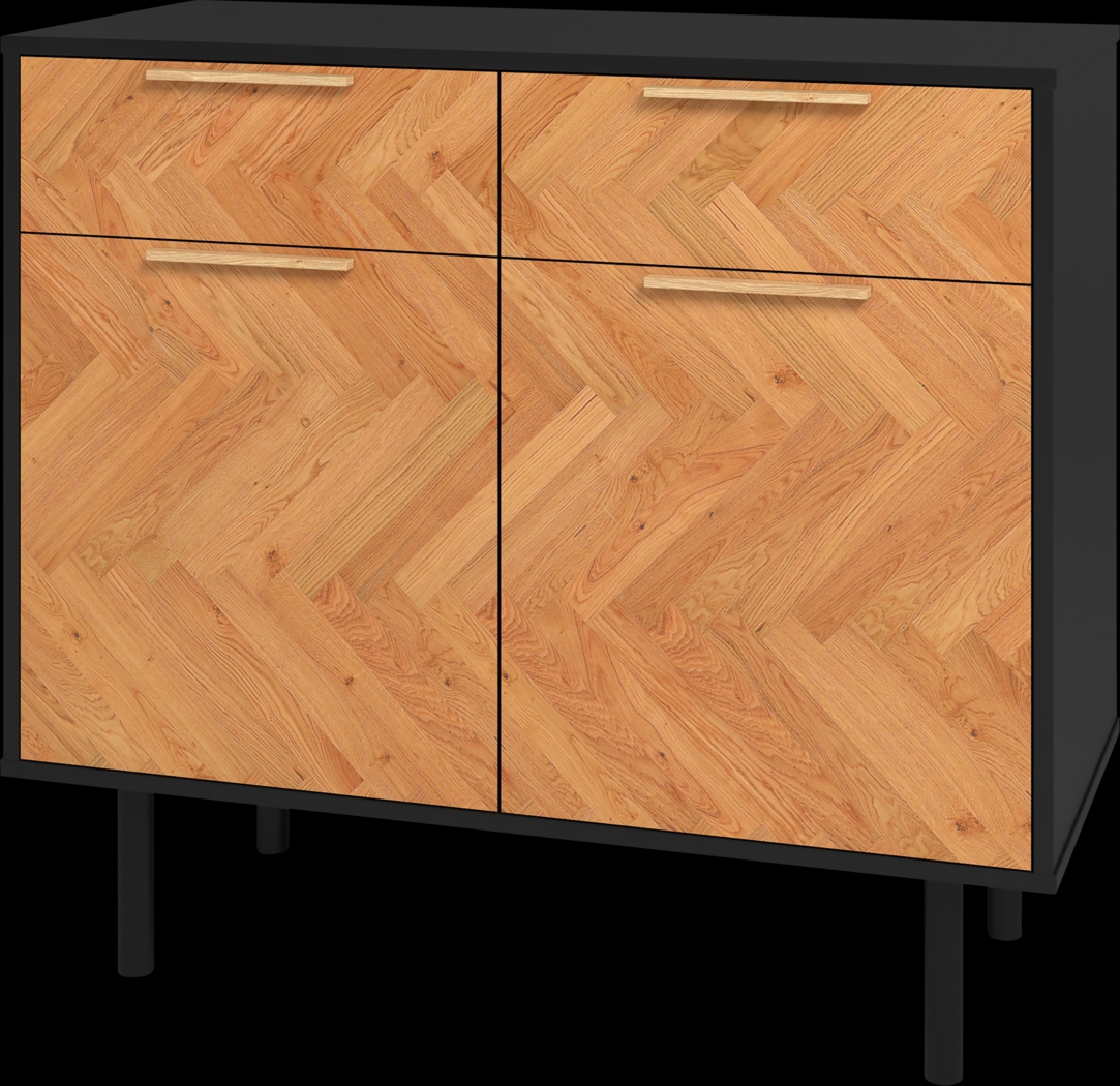 Airedale I Black Sideboard - Thumbnail - Image 1