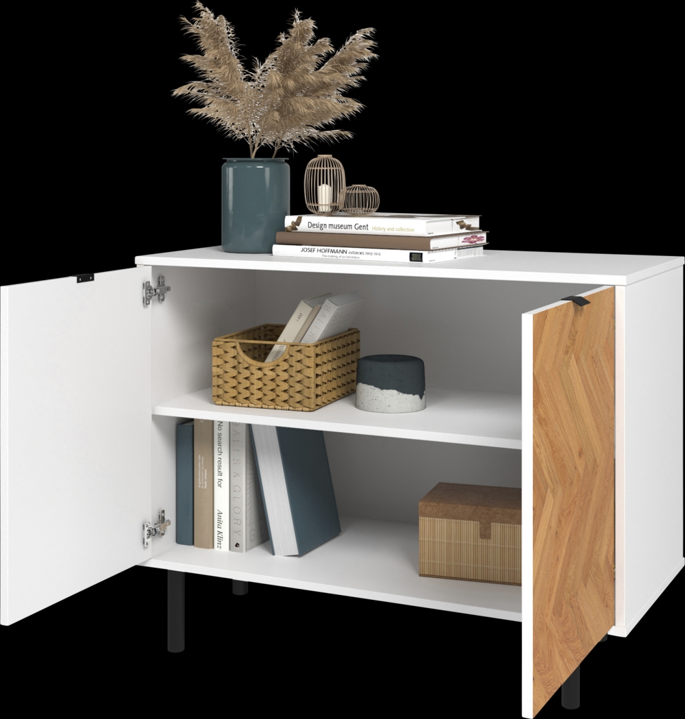 Airedale I White Accent Cabinet - Thumbnail - Image 3