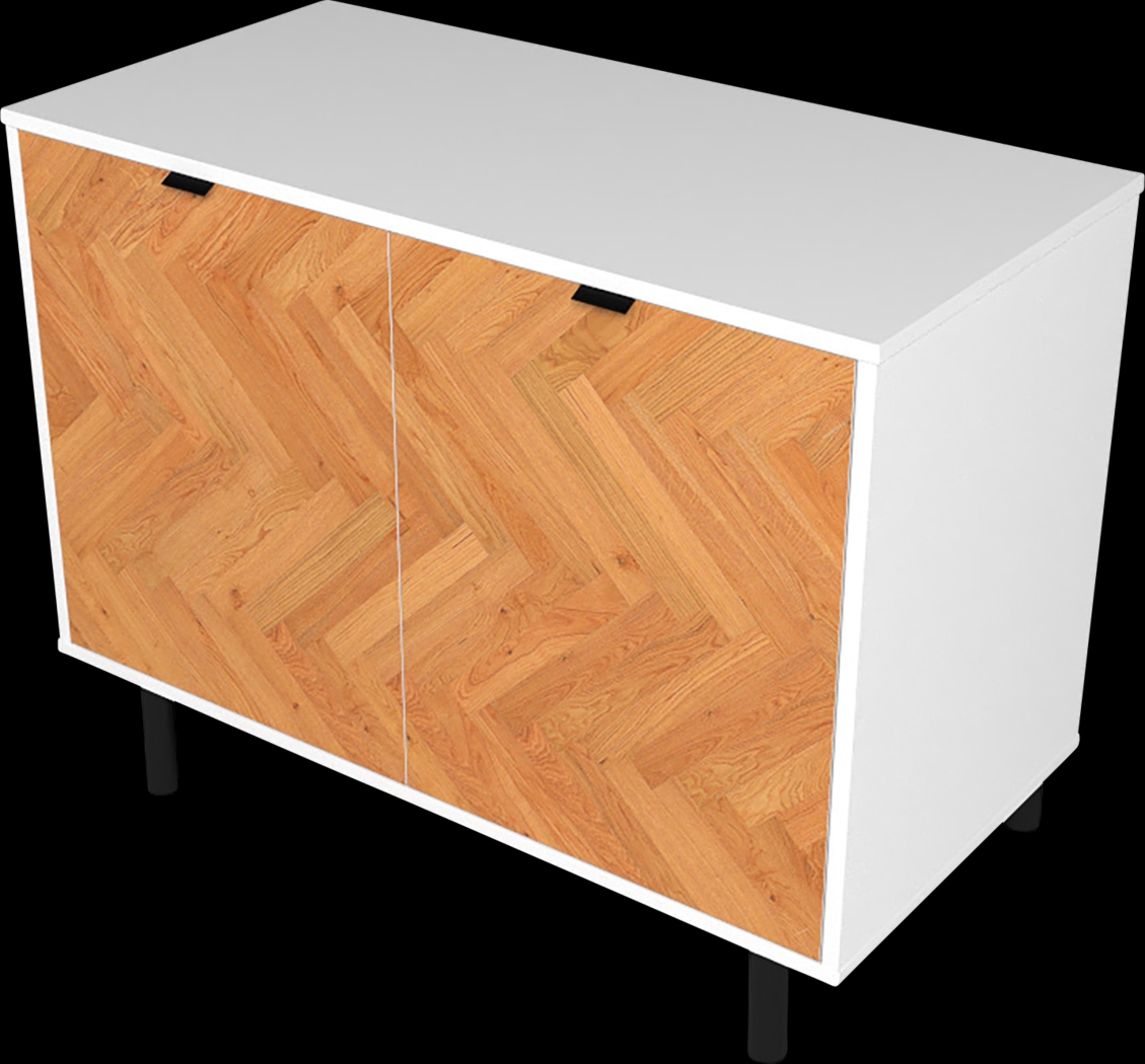 Airedale I White Accent Cabinet - Thumbnail - Image 6