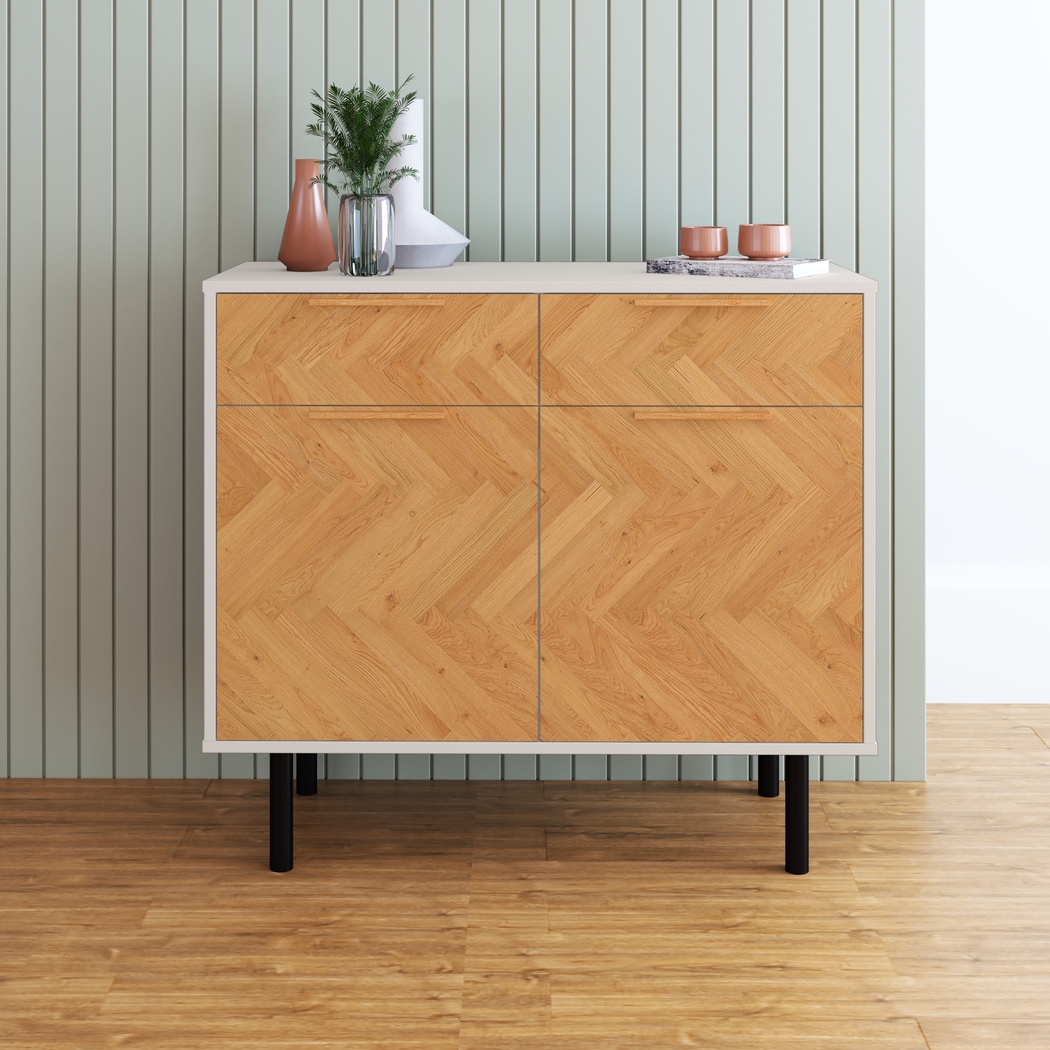 Airedale I White Sideboard - Thumbnail - Image 2