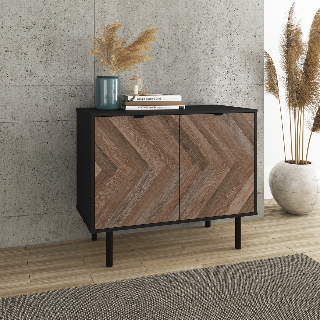 Airedale II Black Accent Cabinet - Thumbnail - Image 2