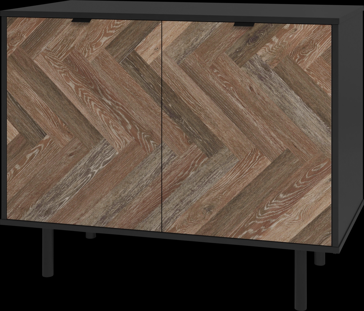 Airedale II Black Accent Cabinet - Thumbnail - Image 1