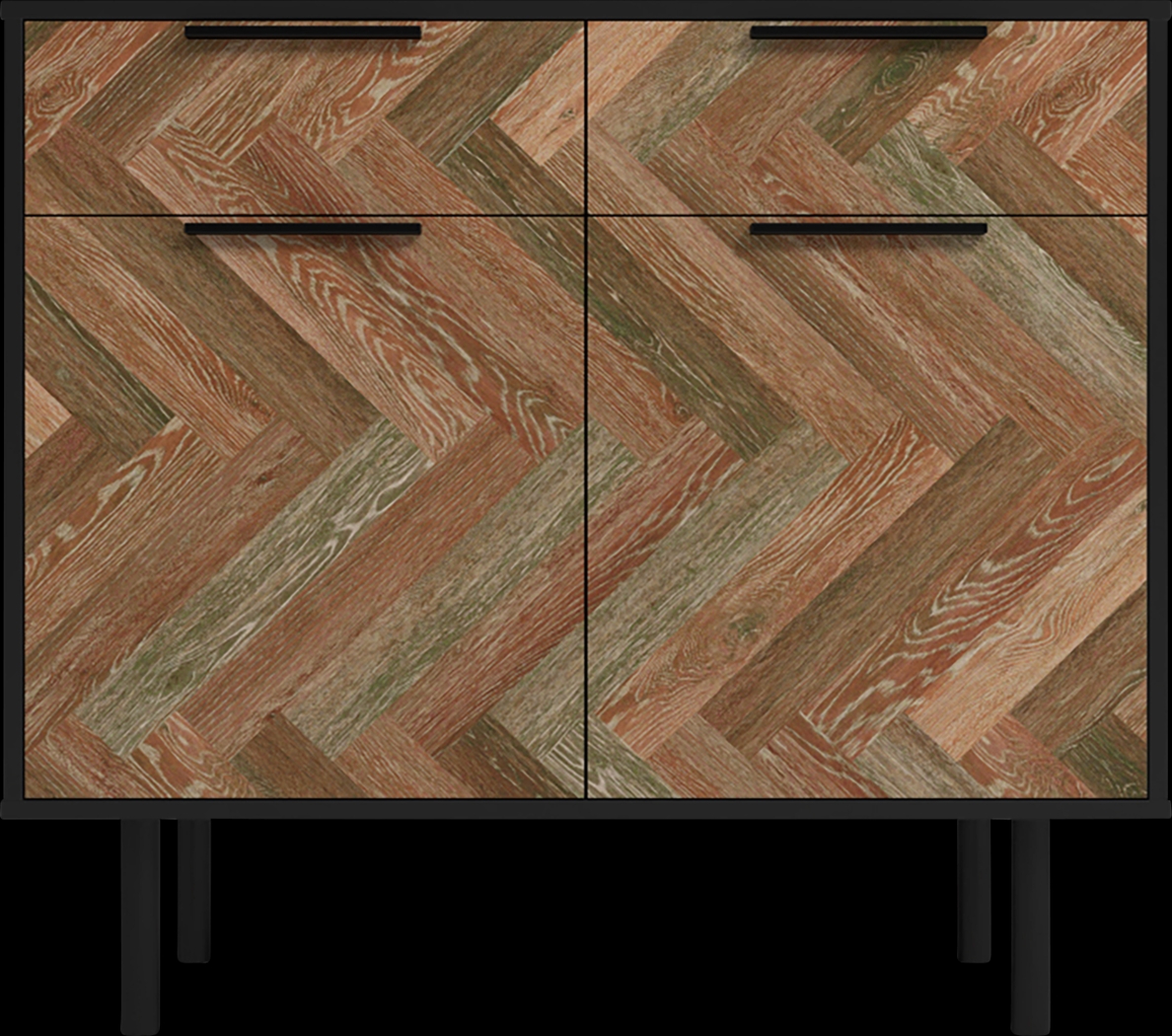 Airedale II Black Sideboard - Thumbnail - Image 4