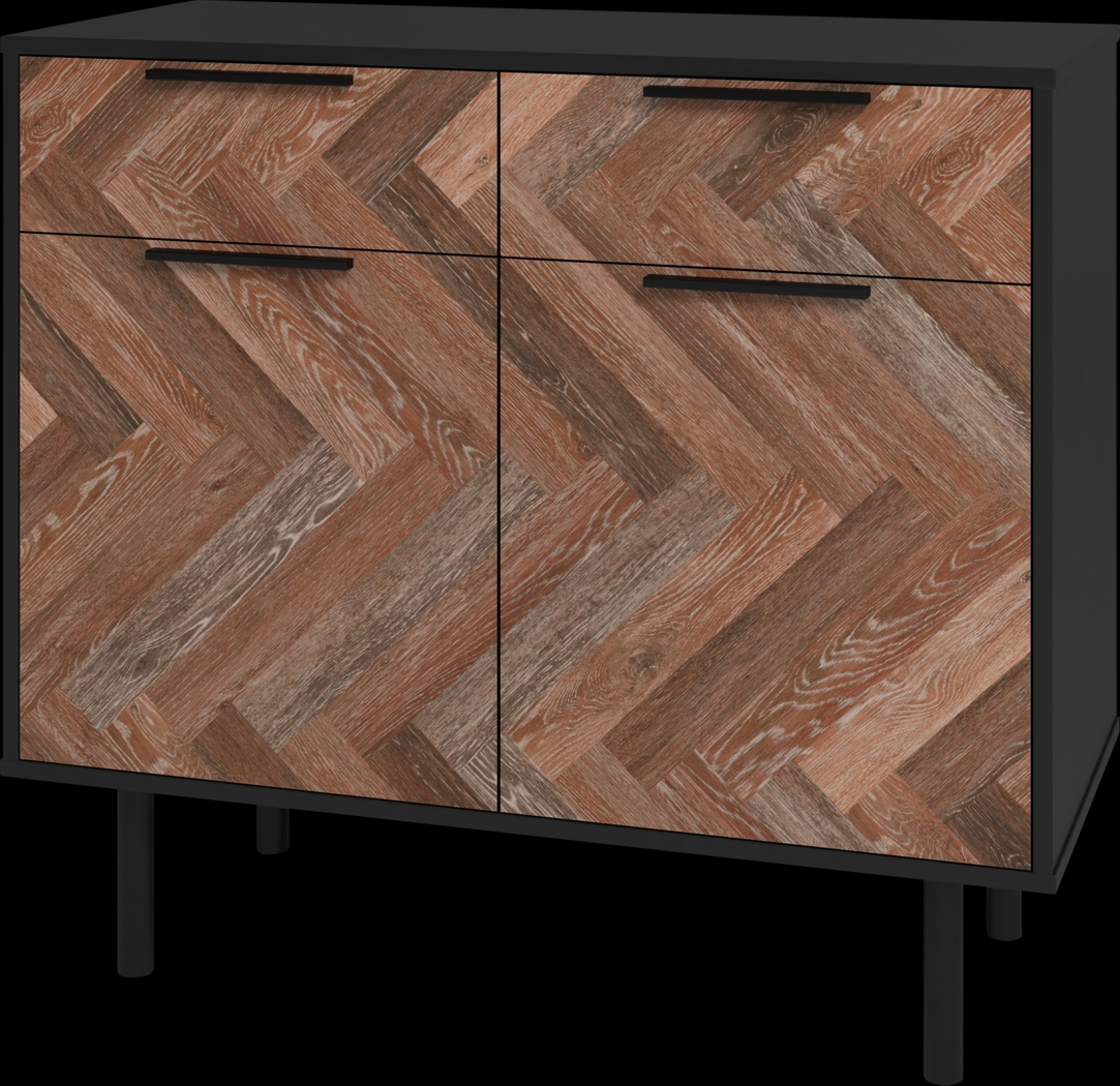Airedale II Black Sideboard - Thumbnail - Image 1