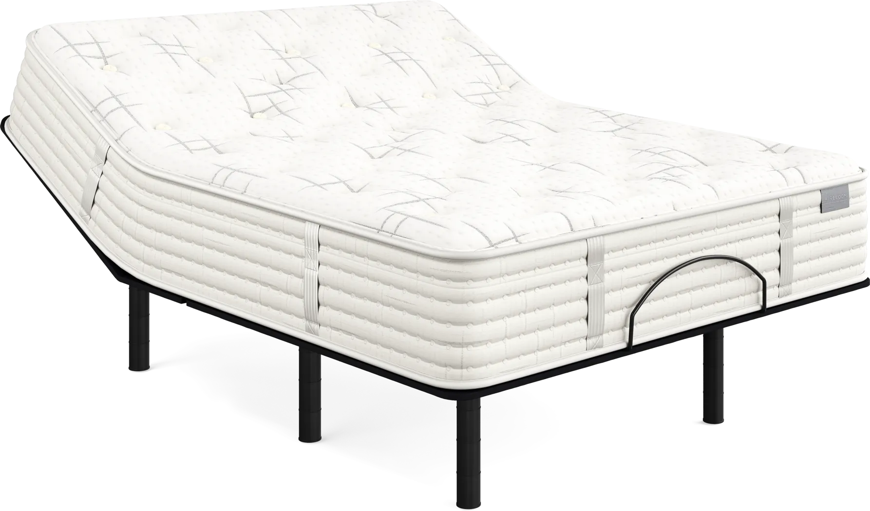Aireloom Carmel Queen Mattress Set with RTG-Sleep 3100 - Thumbnail - Image 1
