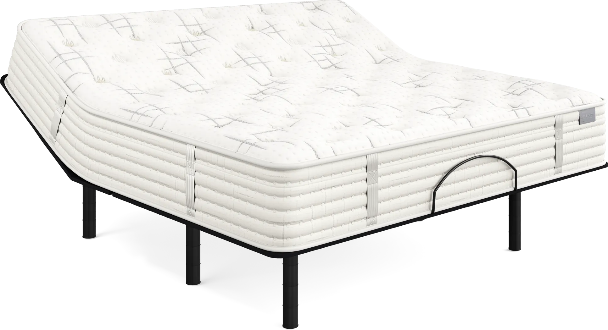 Aireloom Monterrey King Mattress Set with Head Up Only Base - Thumbnail - Image 1