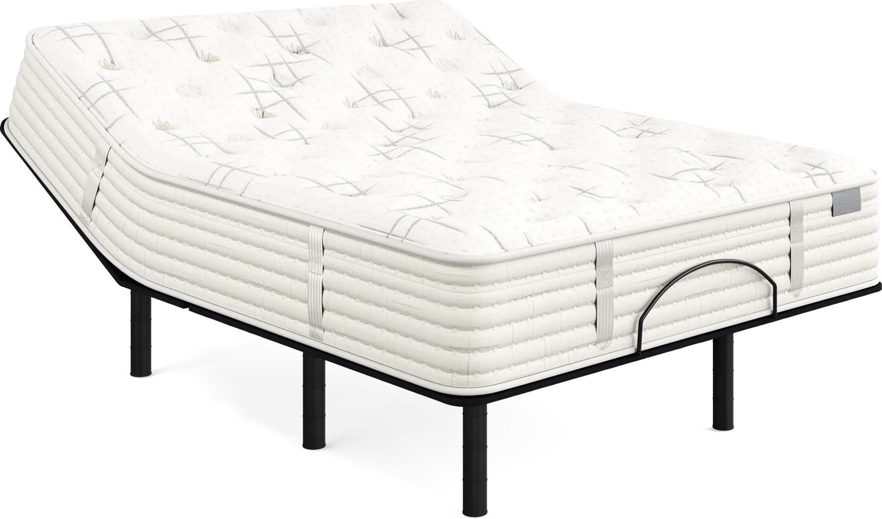 Aireloom Napa Valley Queen Mattress Set with RTG-Sleep 3100 - Thumbnail - Image 1