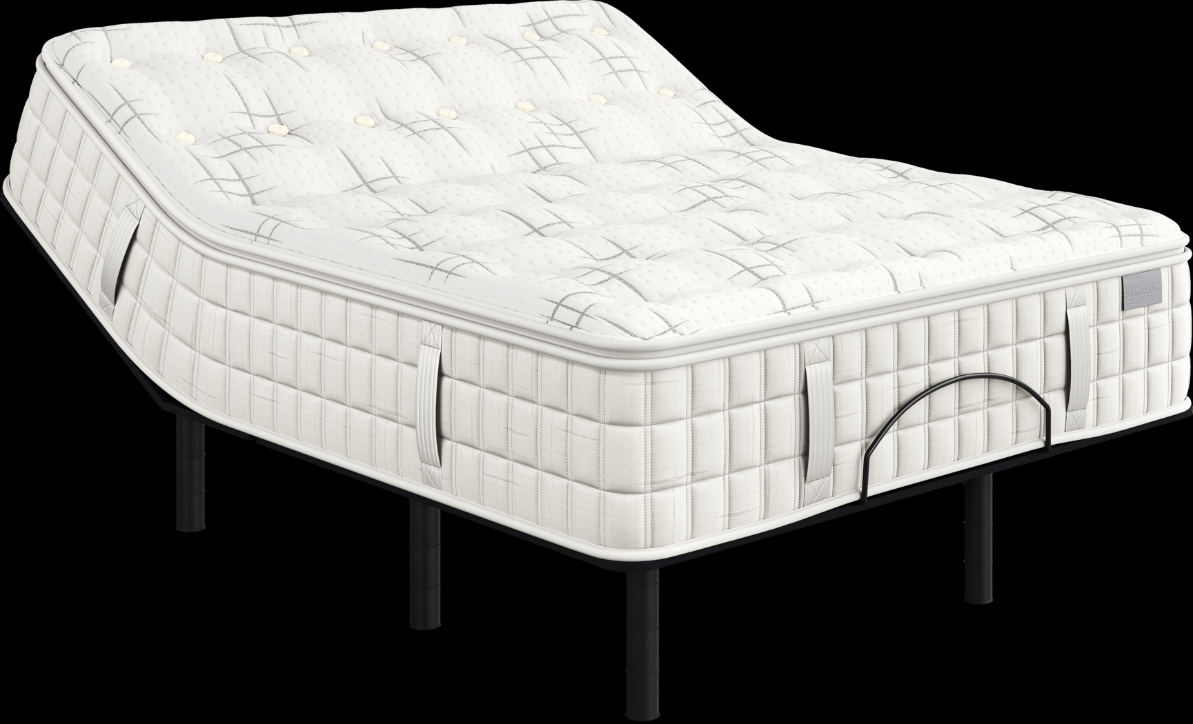 Aireloom Topanga Canyon Queen Mattress Set with RTG-Sleep 3100 - Thumbnail - Image 1