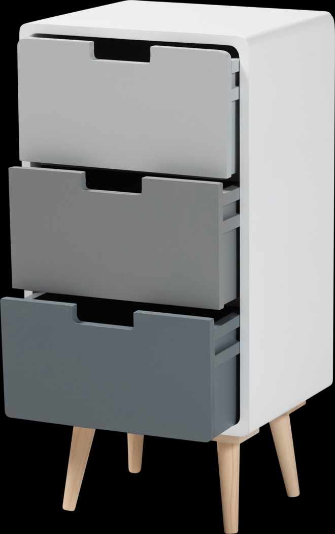 Airenne White Small Accent Cabinet - Thumbnail - Image 2