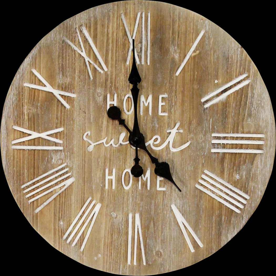Airie Natural Clock - Thumbnail - Image 1