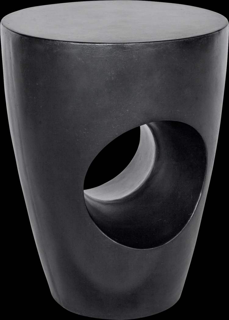 Airlawn Black Outdoor Stool - Thumbnail - Image 1