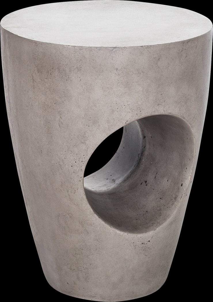 Airlawn Dark Gray Outdoor Stool - Thumbnail - Image 1