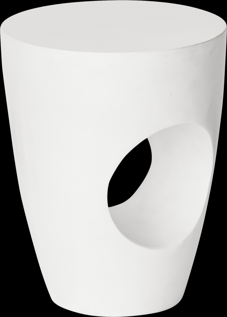 Airlawn Ivory Outdoor Stool - Thumbnail - Image 1