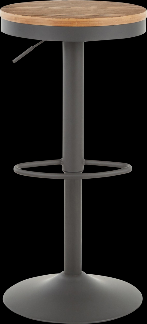 Airwood Gray Adjustable Barstool, Set of 2 - Thumbnail - Image 3