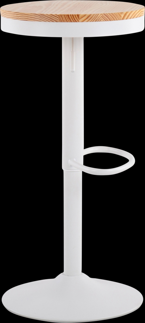 Airwood White Barstool, Set of 2 - Thumbnail - Image 3