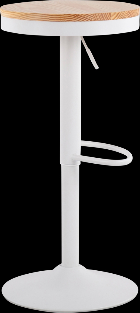 Airwood White Barstool, Set of 2 - Thumbnail - Image 4