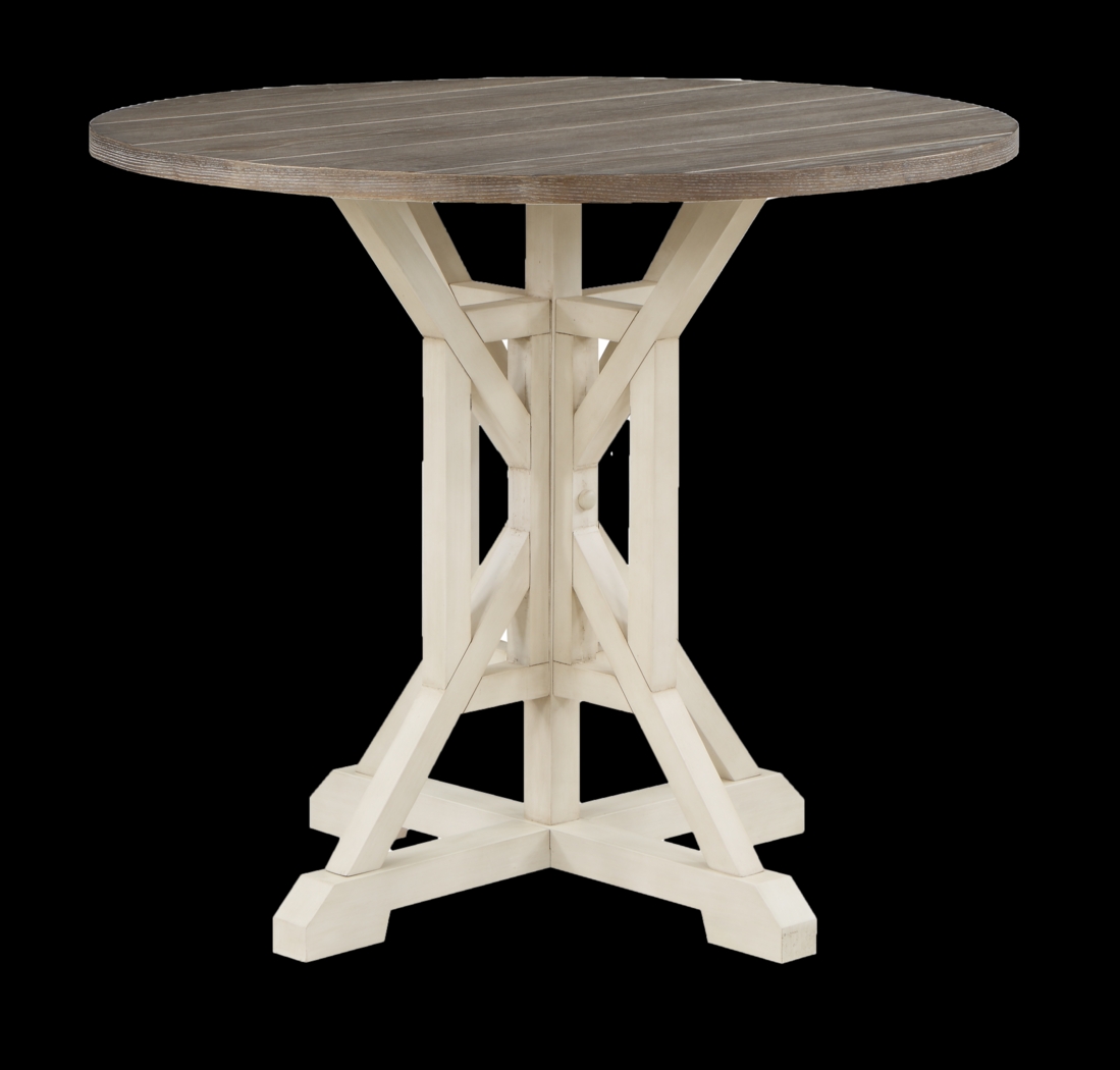 Airymeadows Cream Counter Height Dining Table - Thumbnail - Image 1