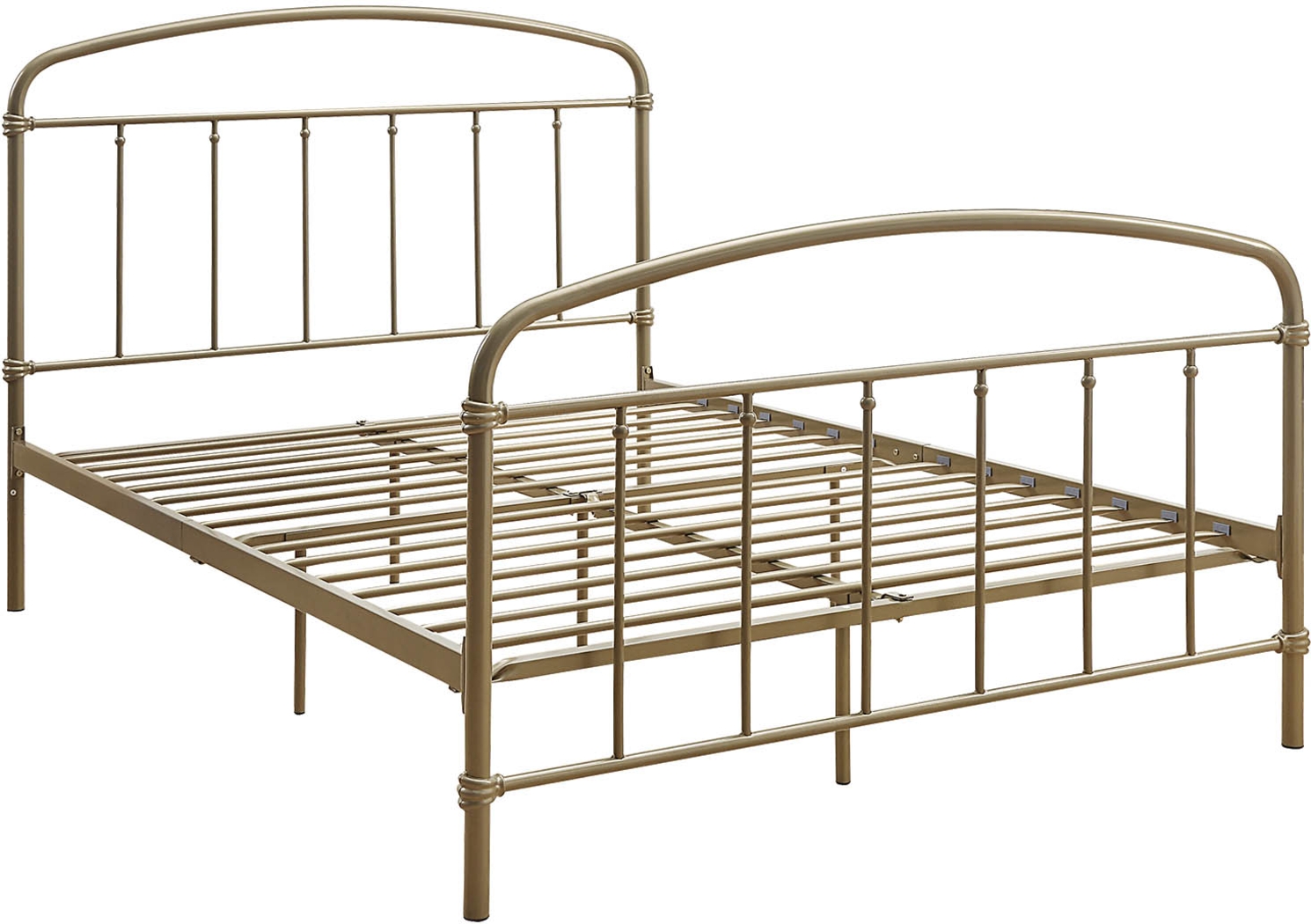 Airymont Gold Full Platform Bed - Thumbnail - Image 4