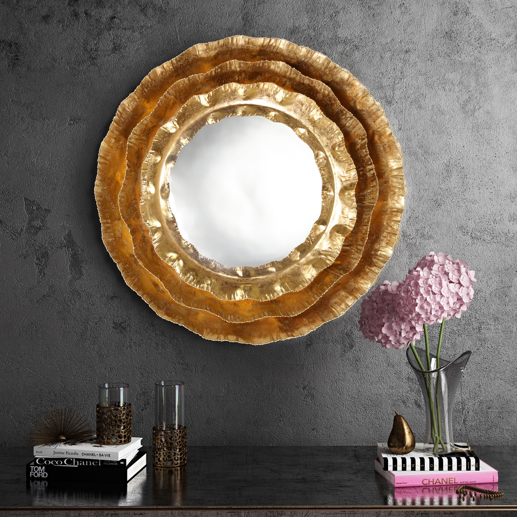 Aisley Gold Mirror - Thumbnail - Image 4