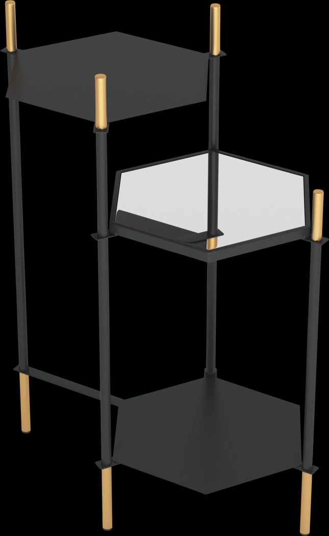 Aislinn Black Side Table - Thumbnail - Image 6