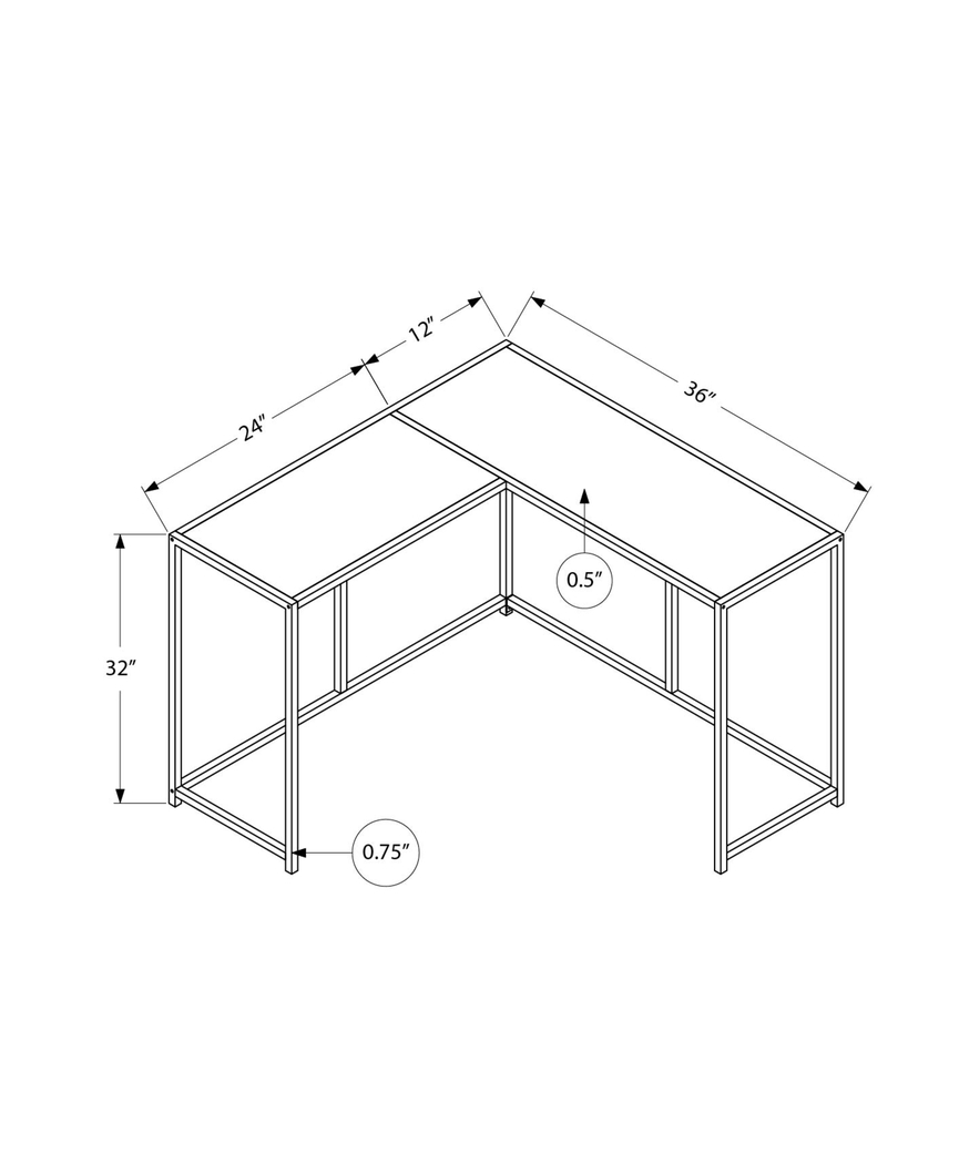 Aisquith Marble Sofa Table - Thumbnail - Image 5