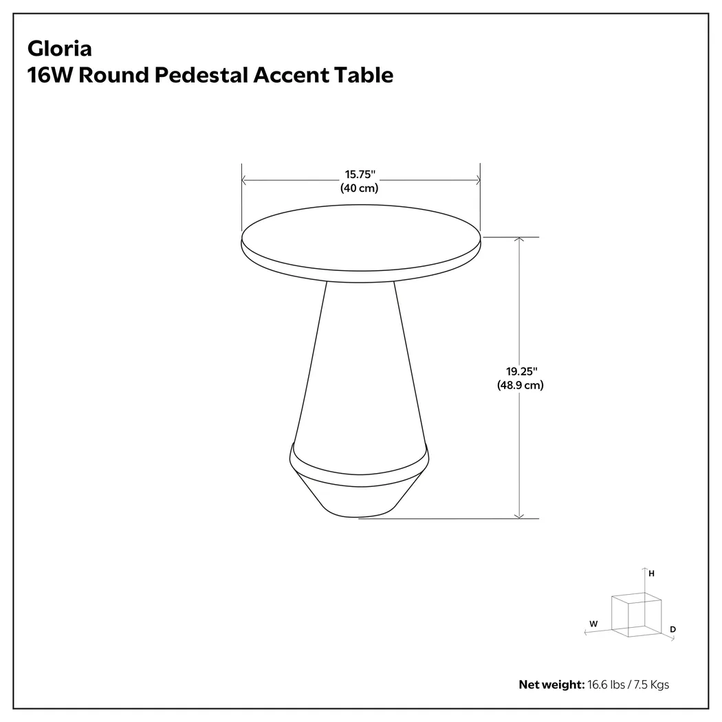 Aissata Gray Side Table - Thumbnail - Image 9